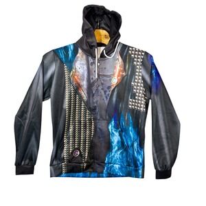 Descendants 3 Hades Cosplay Hoodie Mens XL Disney